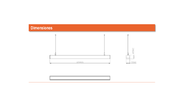 Linear Pendant - Imagen 2